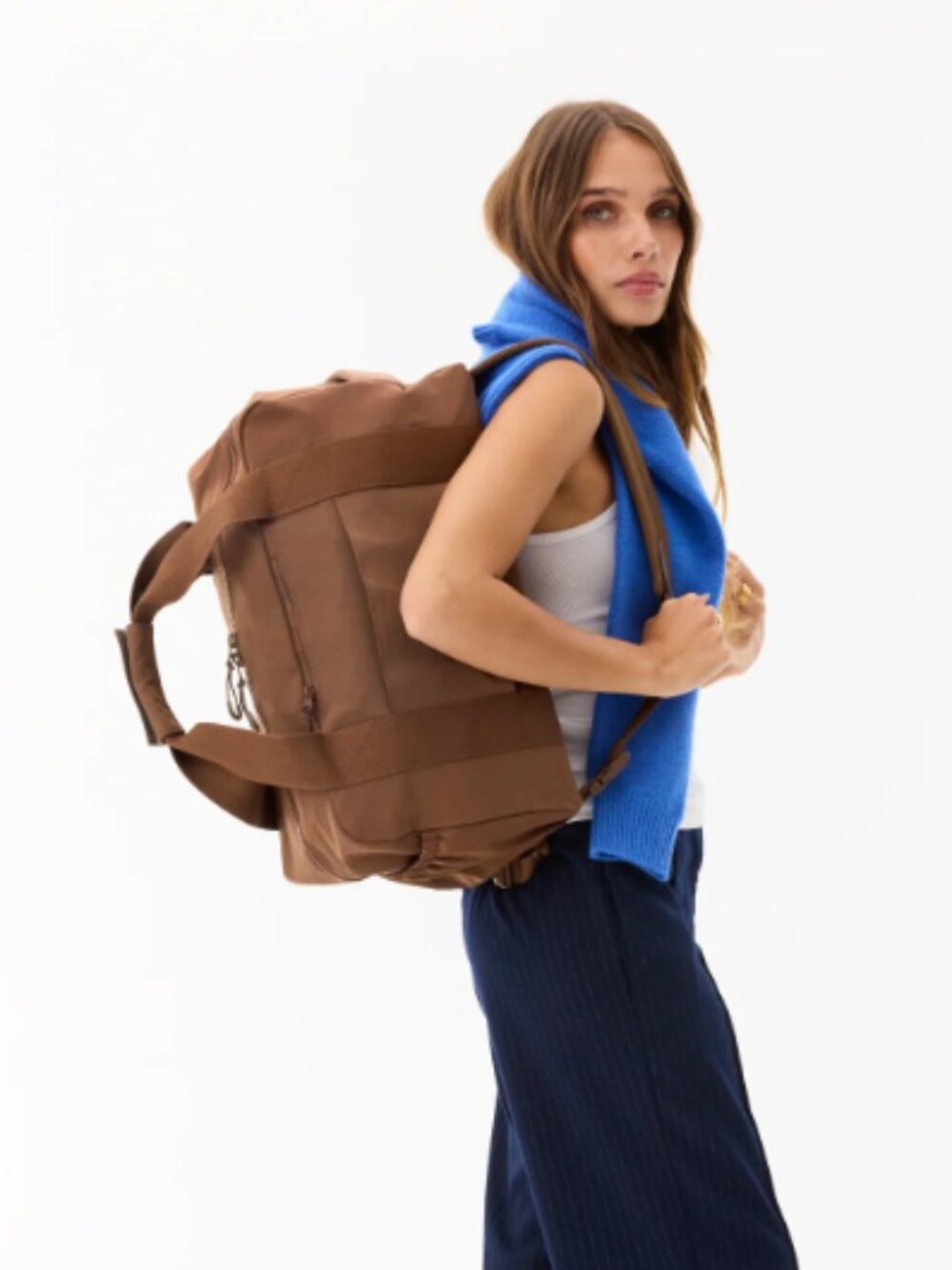 Beis Convertible Sport Duffle Backpack Travel